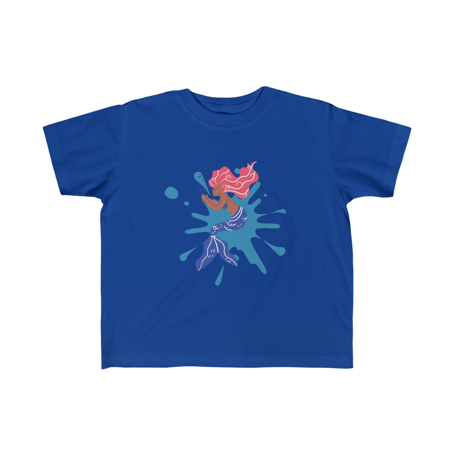 Toddler's Fine Jersey Tee Mermaid Splash