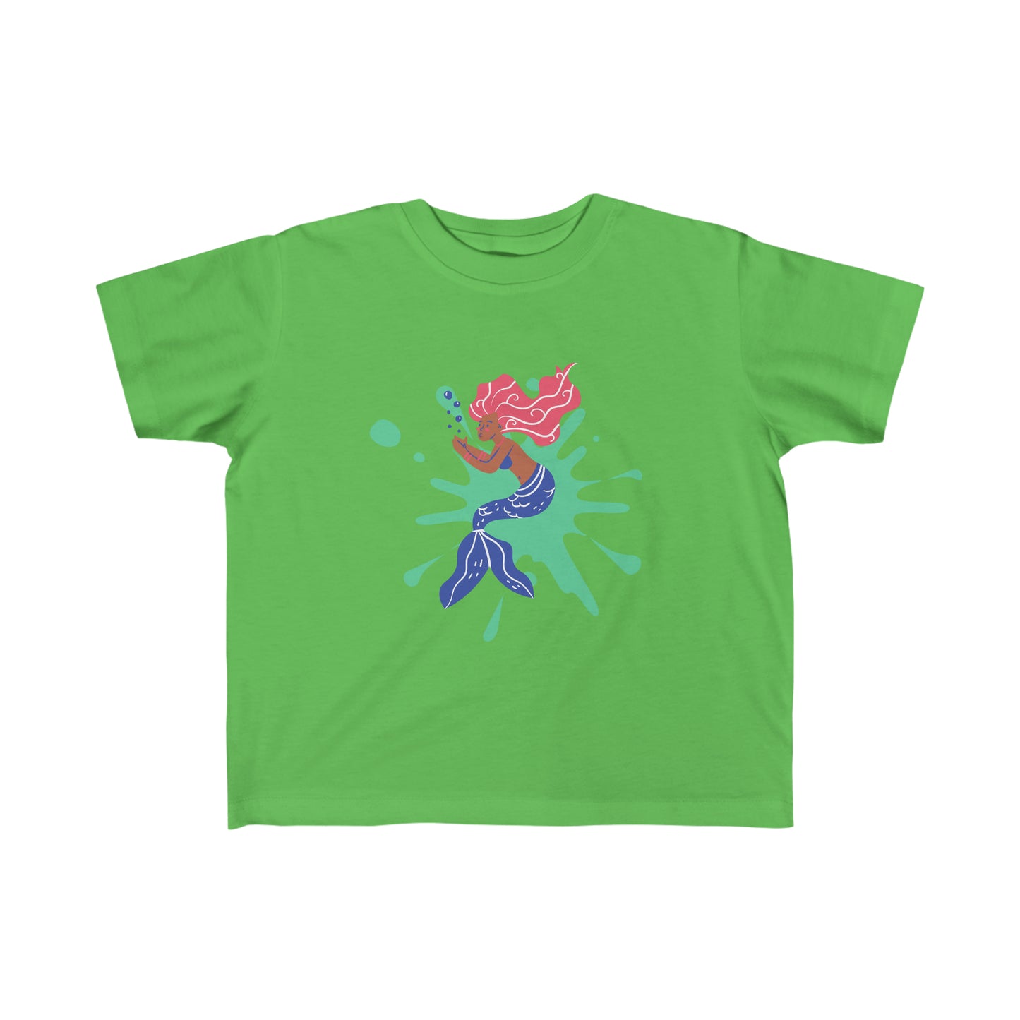 Toddler's Fine Jersey Tee Mermaid Splash