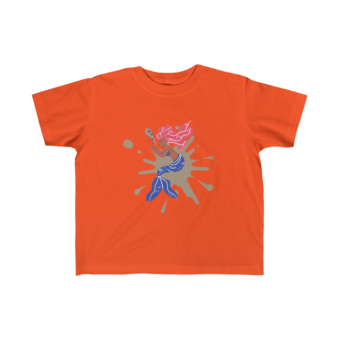 Toddler's Fine Jersey Tee Mermaid Splash