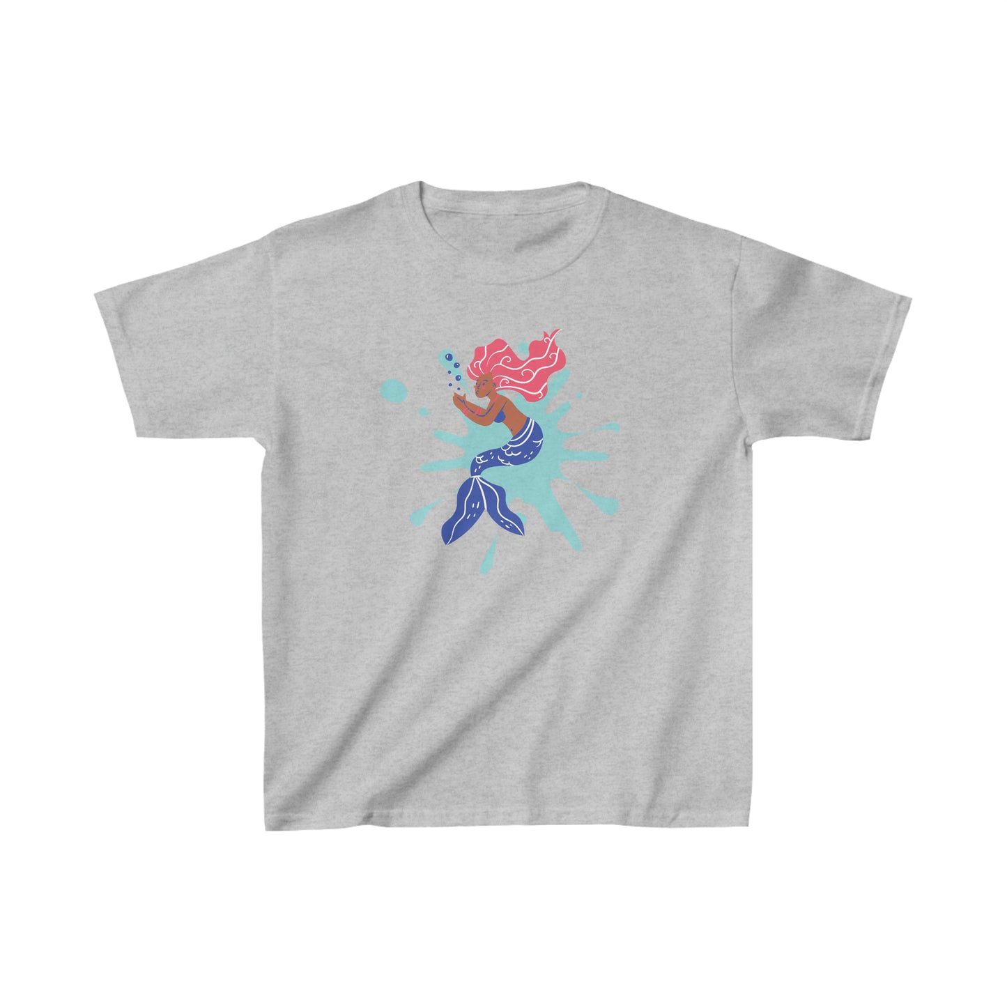 Kids Heavy Cotton™ Tee Mermaid Splash