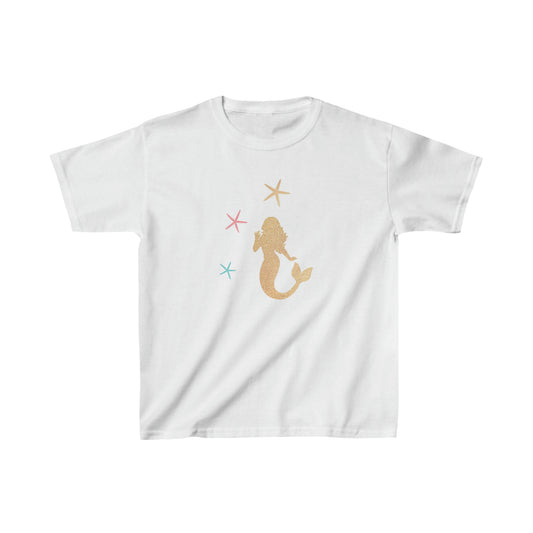 Kids Heavy Cotton™ Tee Mermaid & Starfish