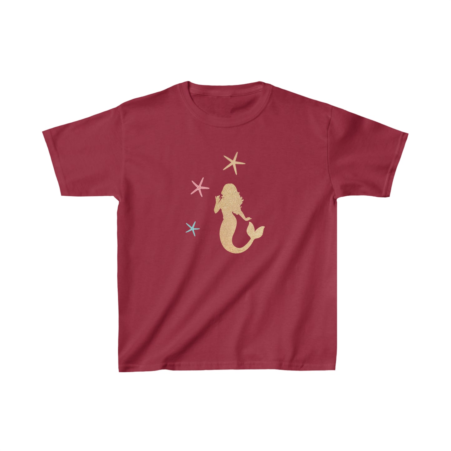 Kids Heavy Cotton™ Tee Mermaid & Starfish