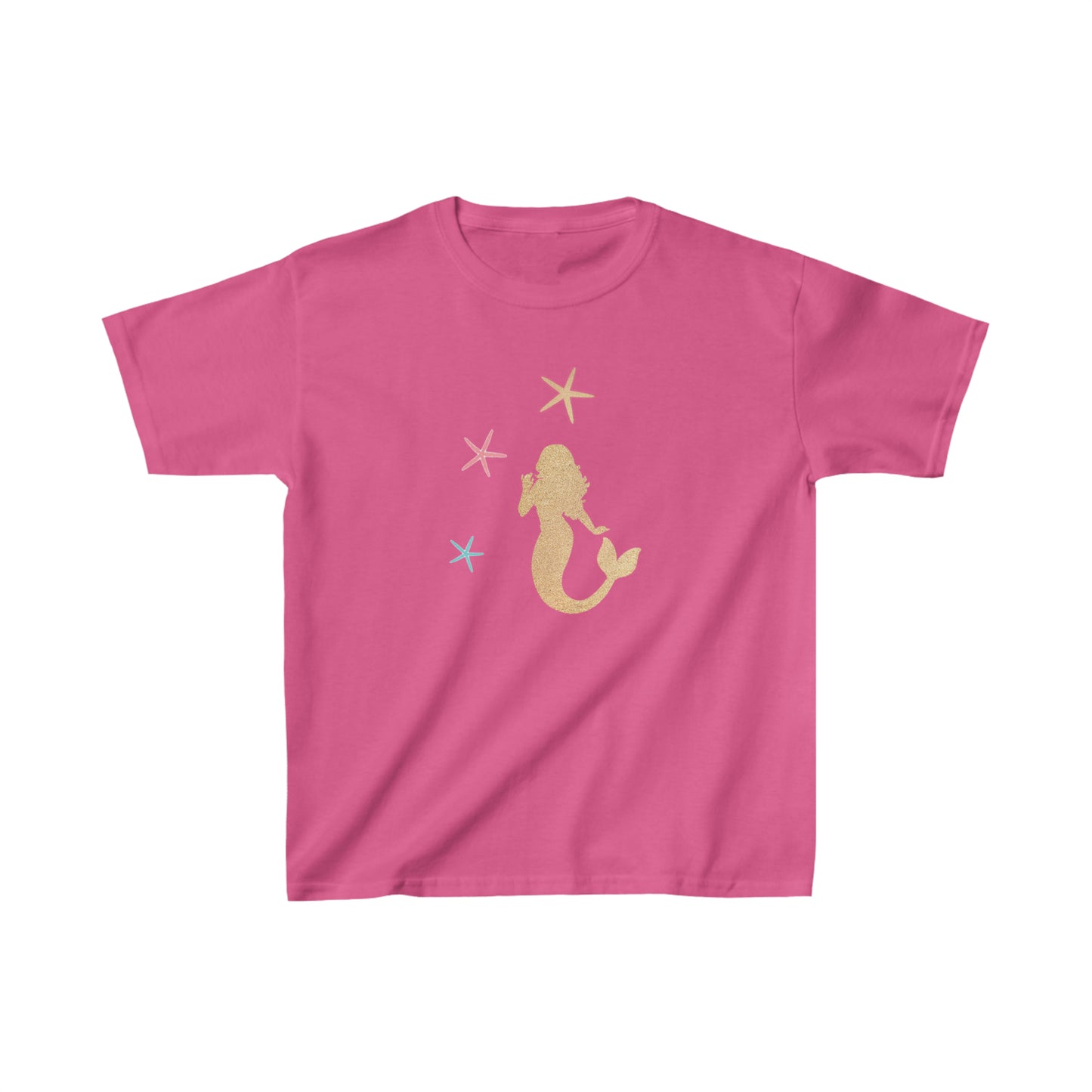 Kids Heavy Cotton™ Tee Mermaid & Starfish