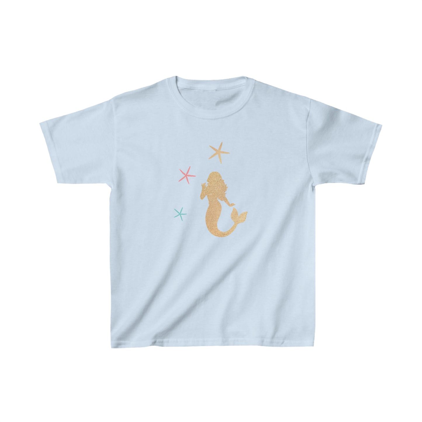 Kids Heavy Cotton™ Tee Mermaid & Starfish