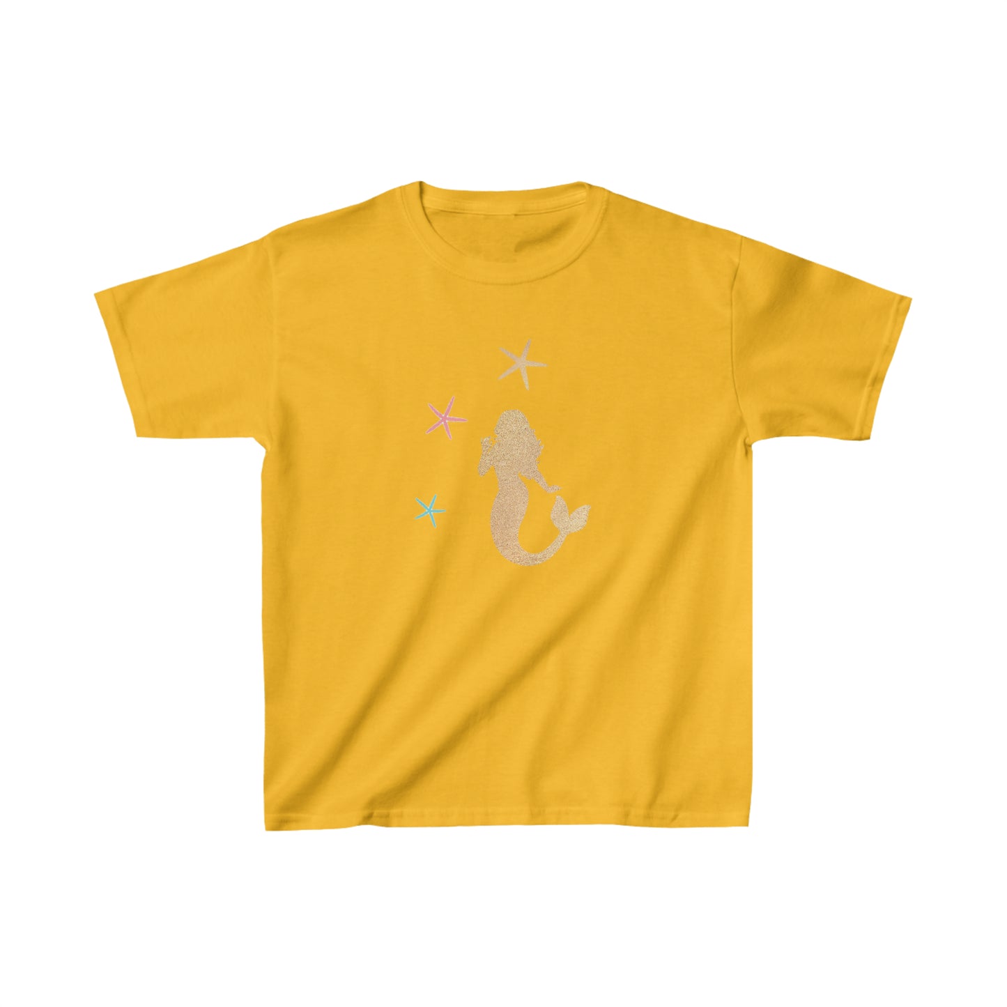 Kids Heavy Cotton™ Tee Mermaid & Starfish