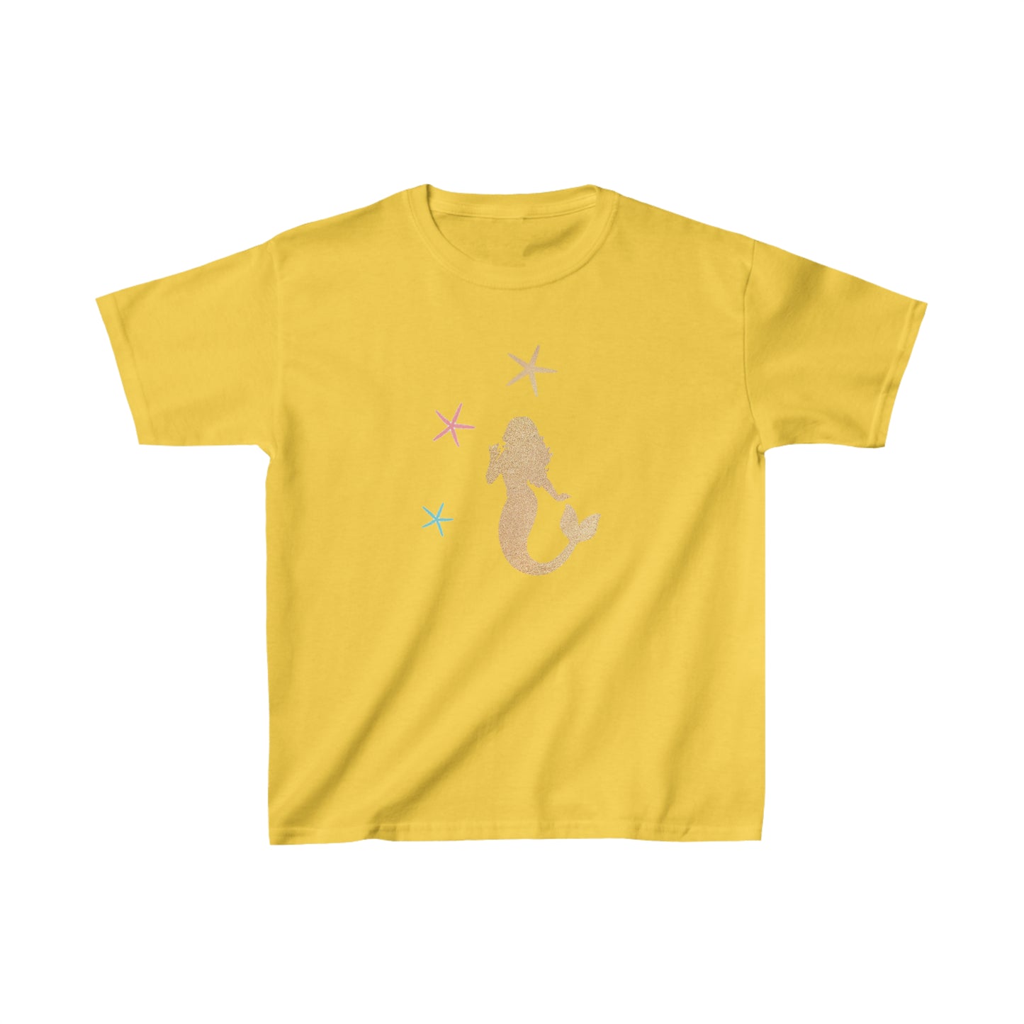 Kids Heavy Cotton™ Tee Mermaid & Starfish