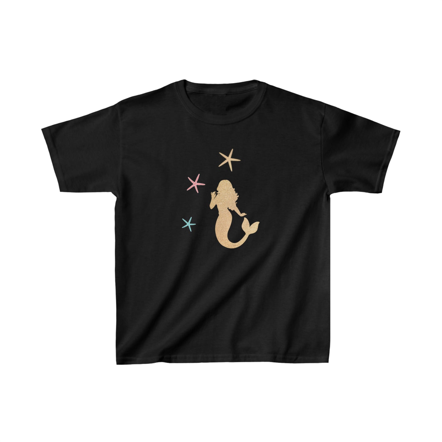 Kids Heavy Cotton™ Tee Mermaid & Starfish