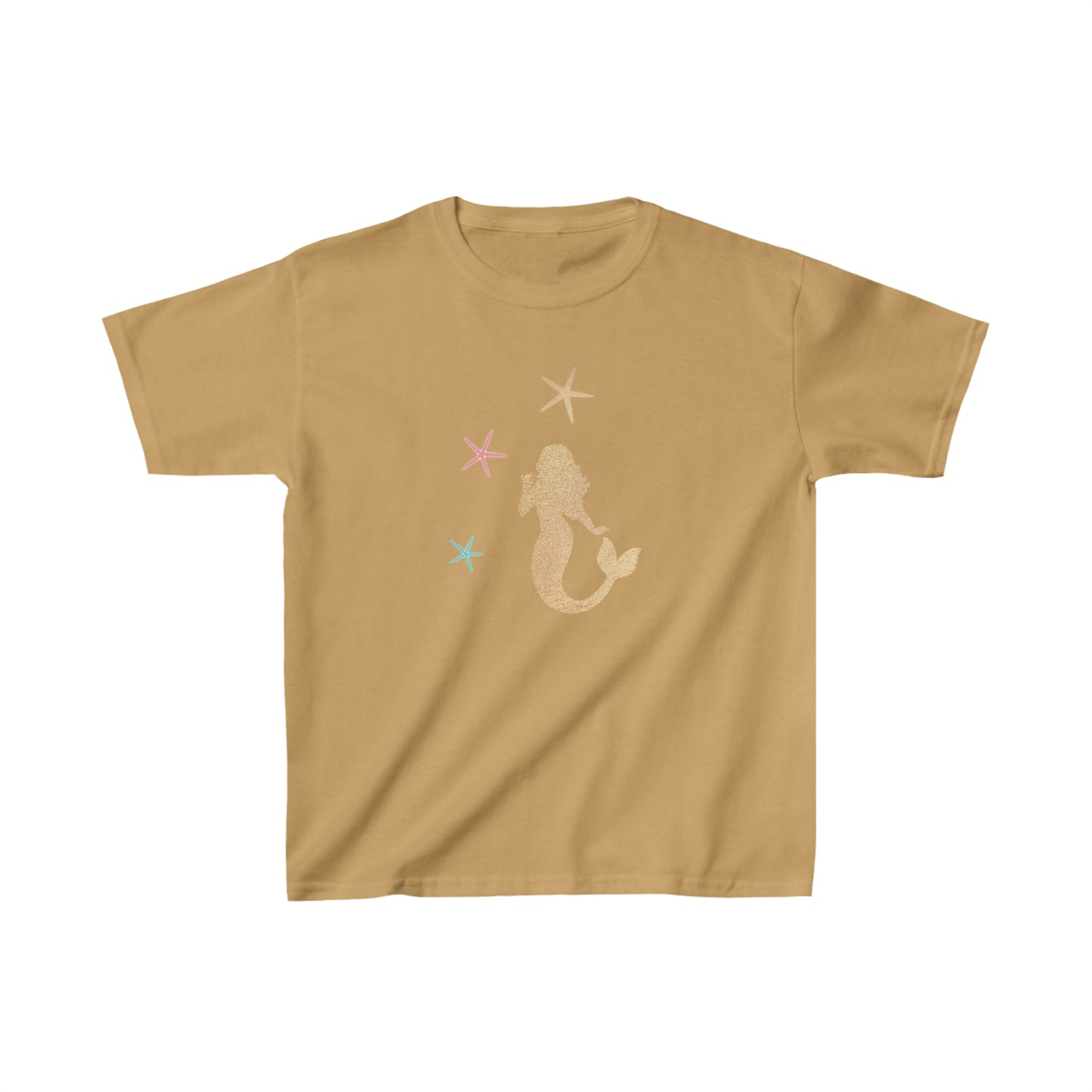 Kids Heavy Cotton™ Tee Mermaid & Starfish