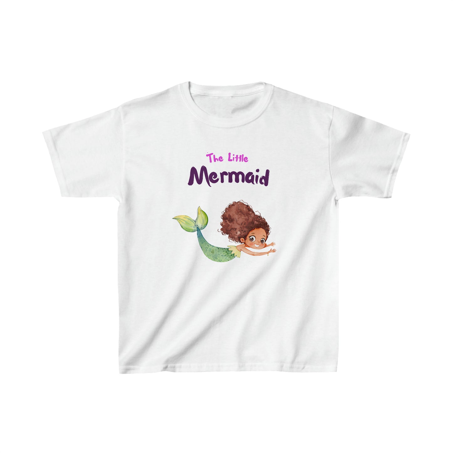 Kids Heavy Cotton™ Tee Little Mermaid Simming