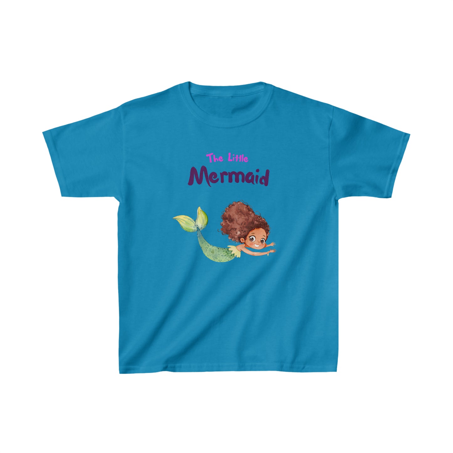 Kids Heavy Cotton™ Tee Little Mermaid Simming