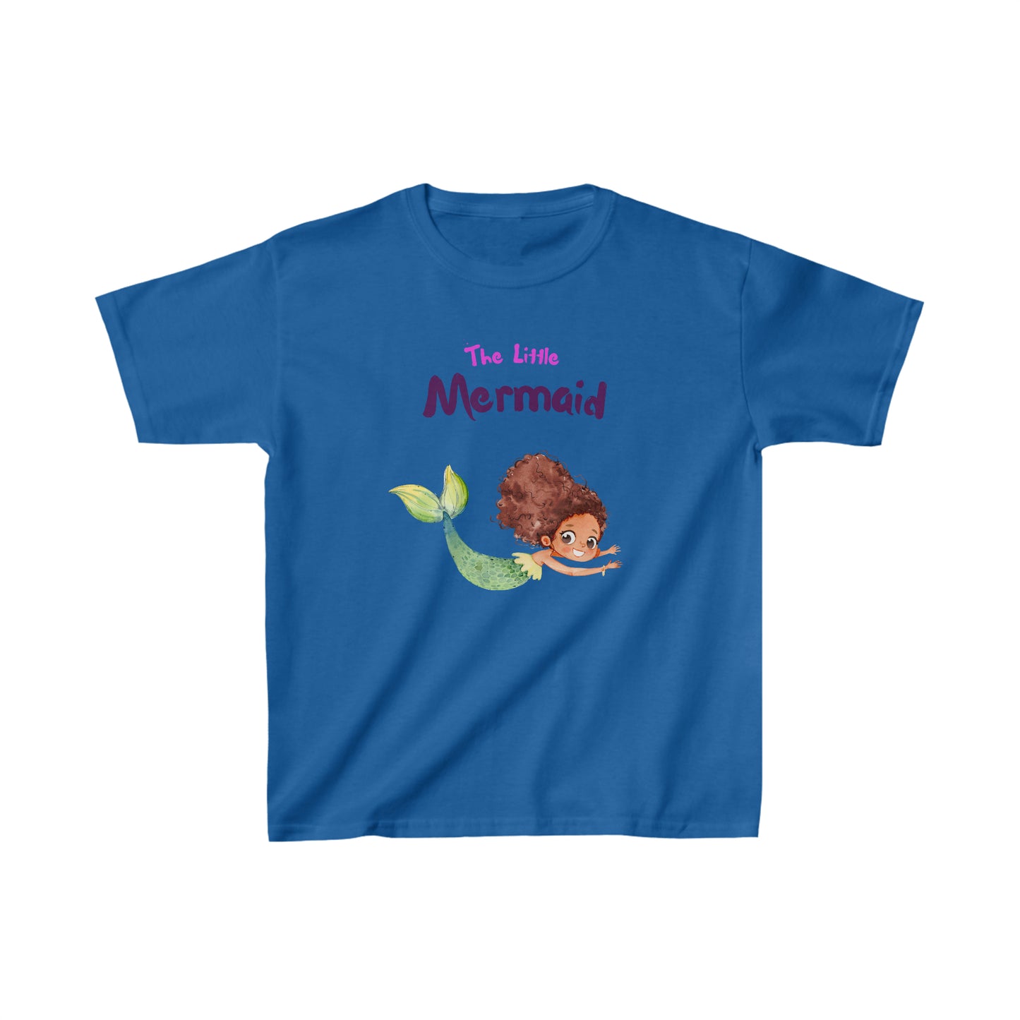 Kids Heavy Cotton™ Tee Little Mermaid Simming