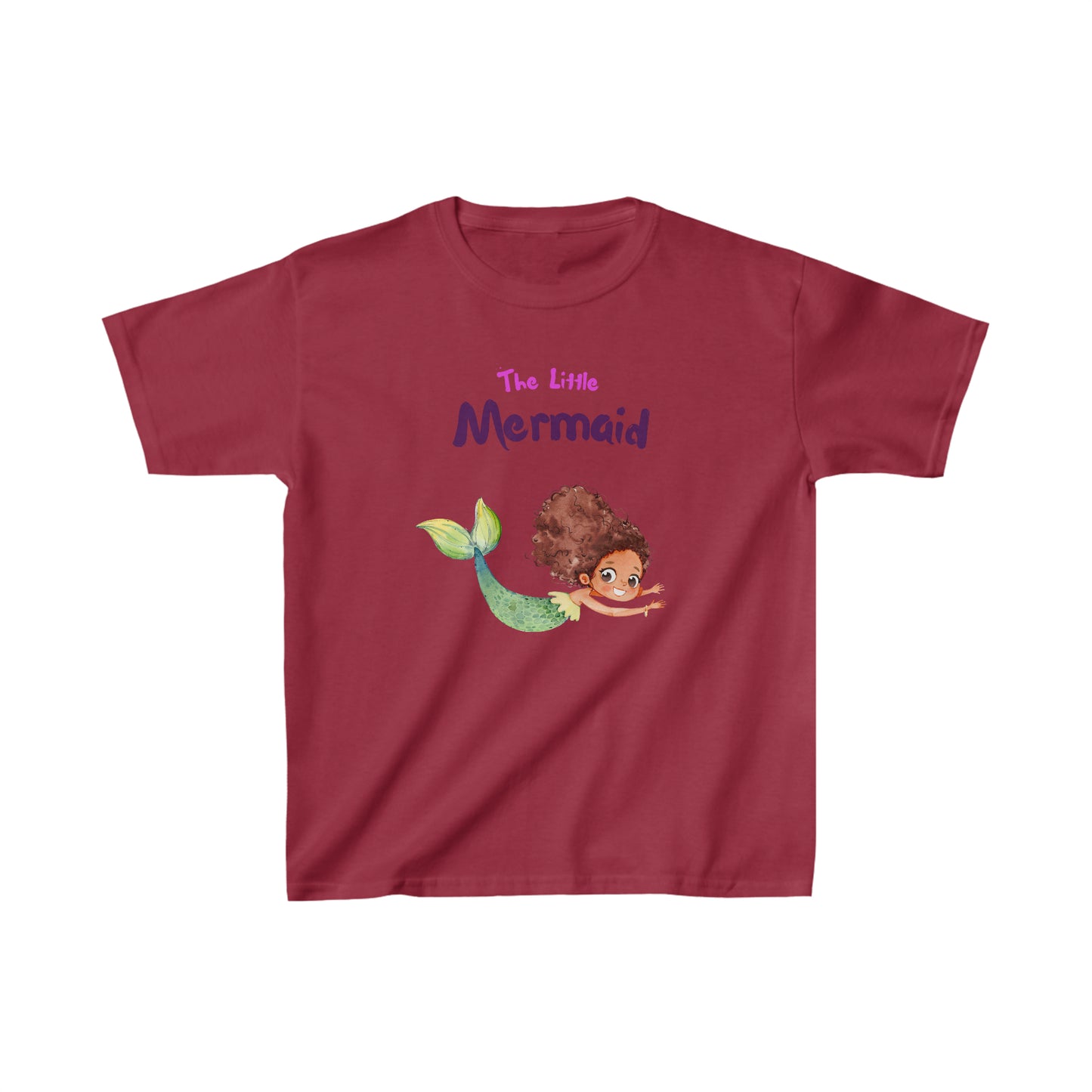 Kids Heavy Cotton™ Tee Little Mermaid Simming