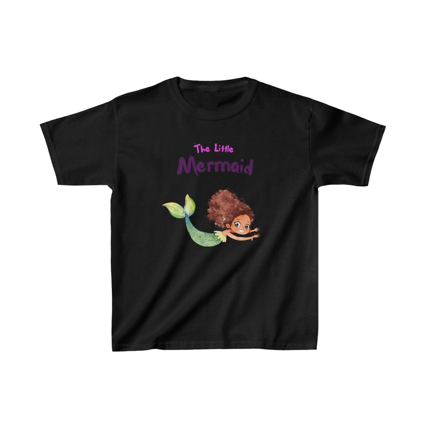 Kids Heavy Cotton™ Tee Little Mermaid Simming