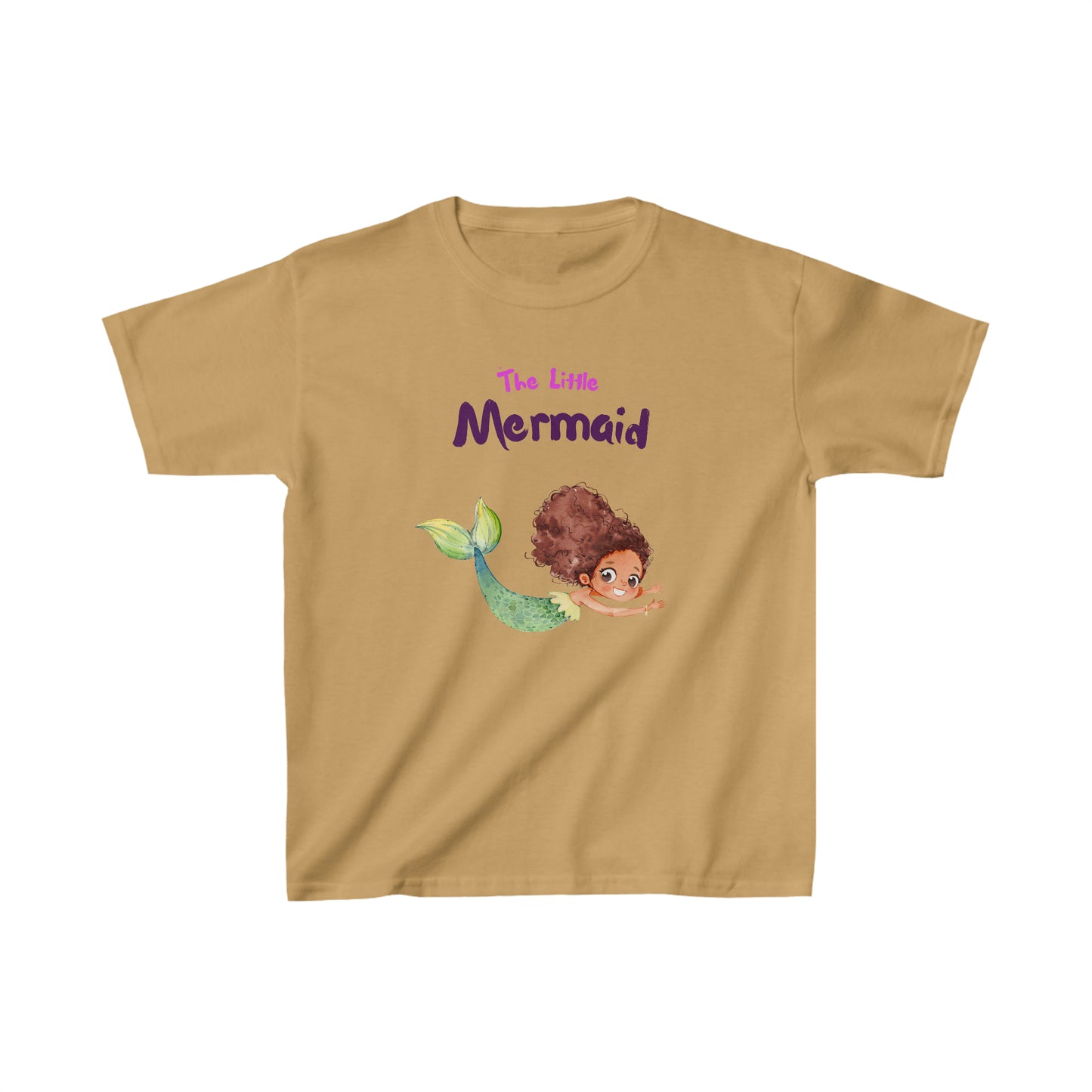 Kids Heavy Cotton™ Tee Little Mermaid Simming