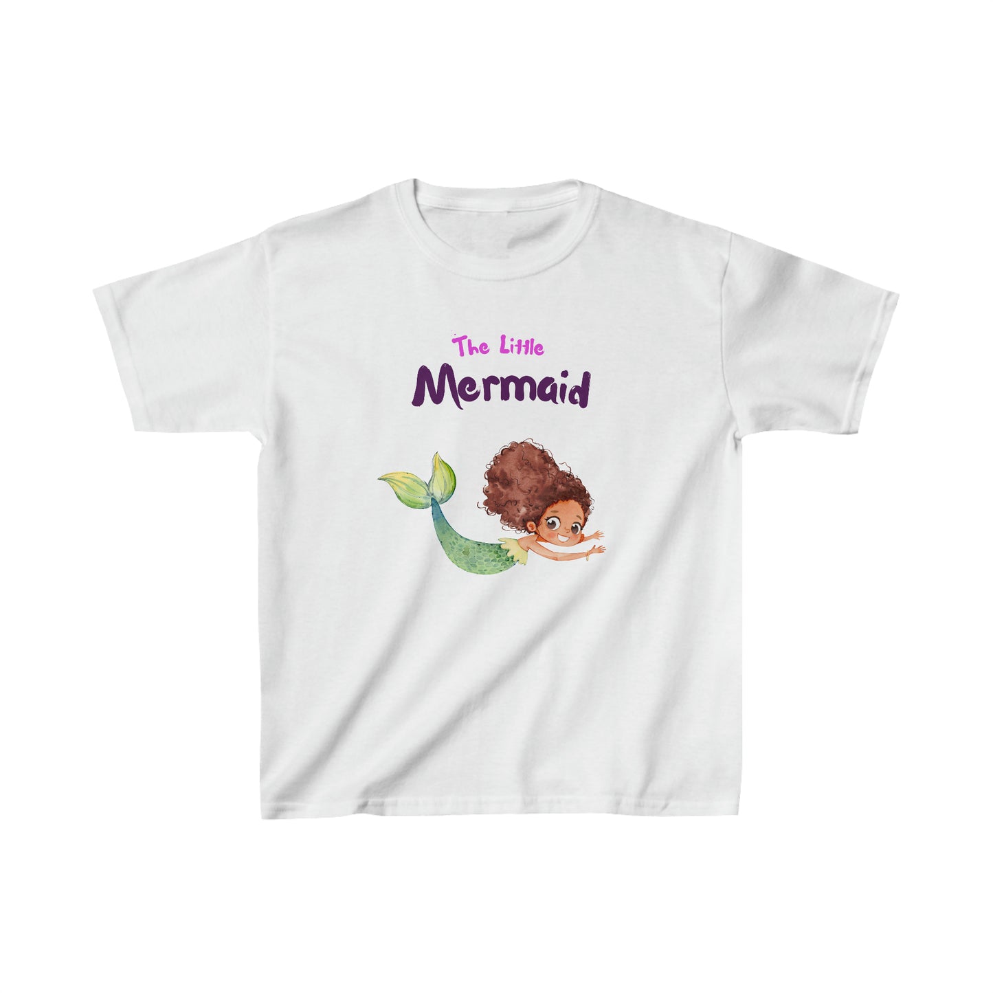 Kids Heavy Cotton™ Tee Little Mermaid Simming