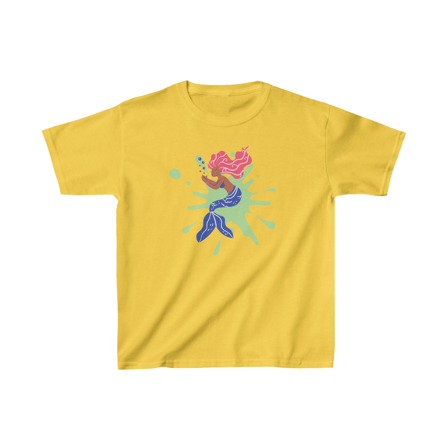 Kids Heavy Cotton™ Tee Mermaid Splash