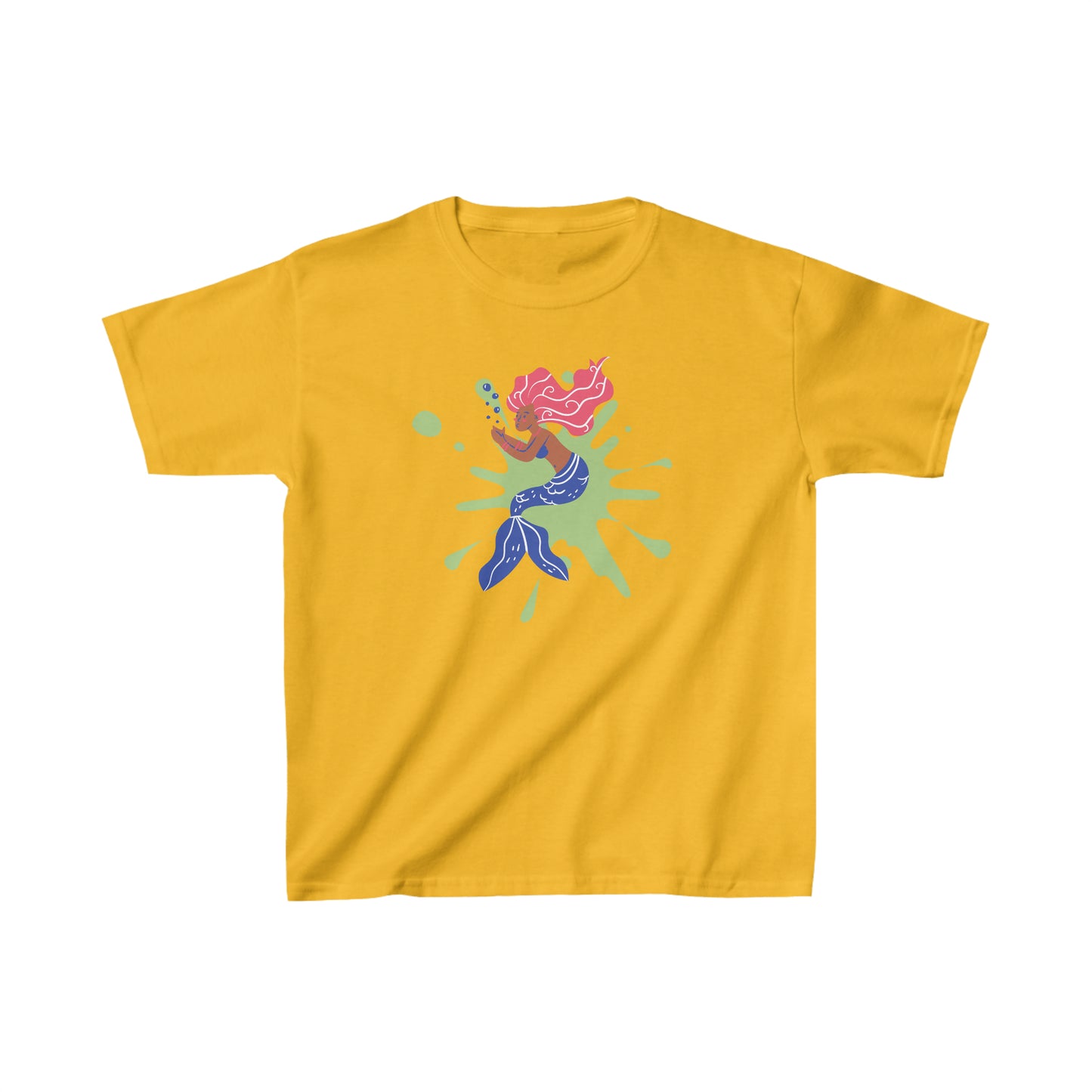 Kids Heavy Cotton™ Tee Mermaid Splash