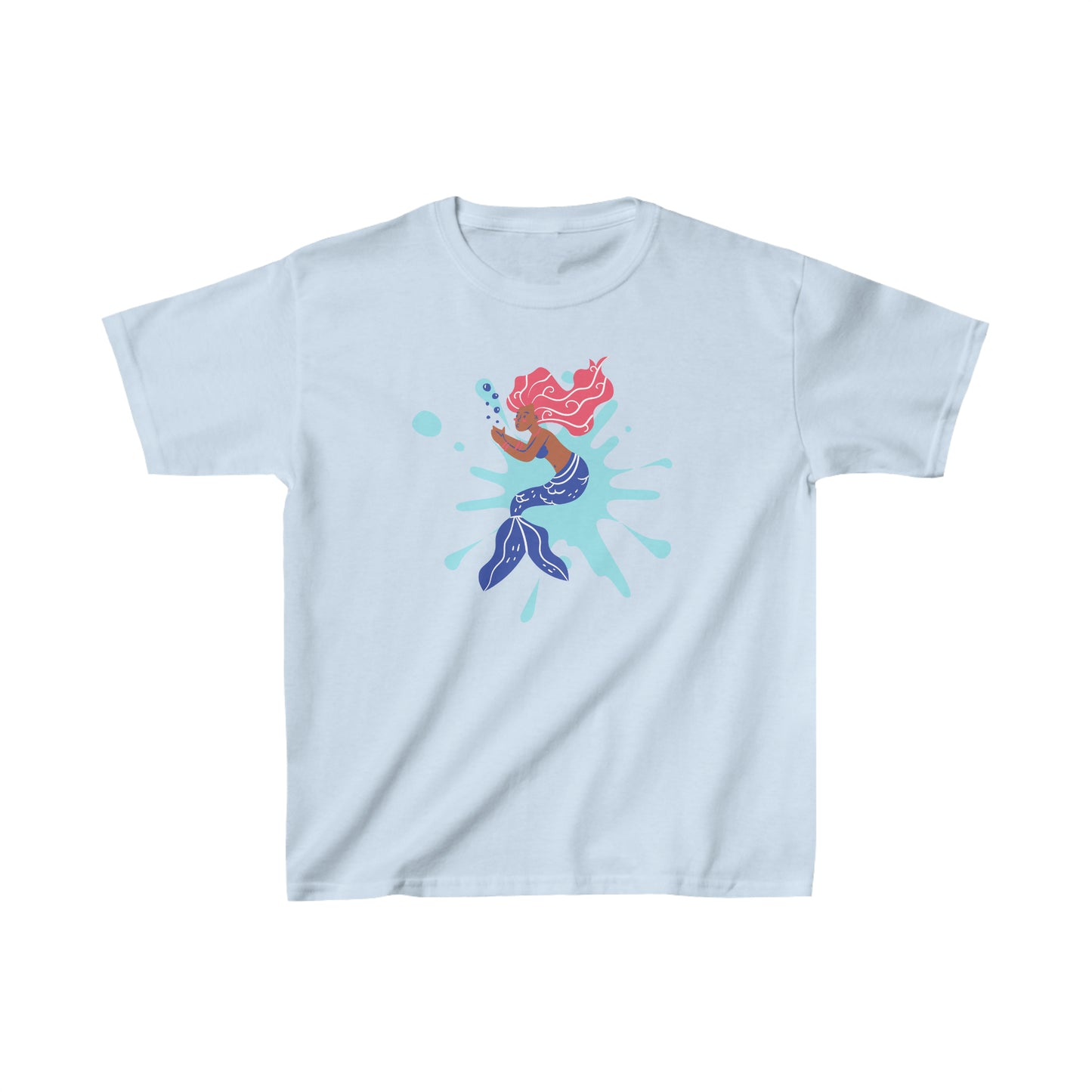 Kids Heavy Cotton™ Tee Mermaid Splash