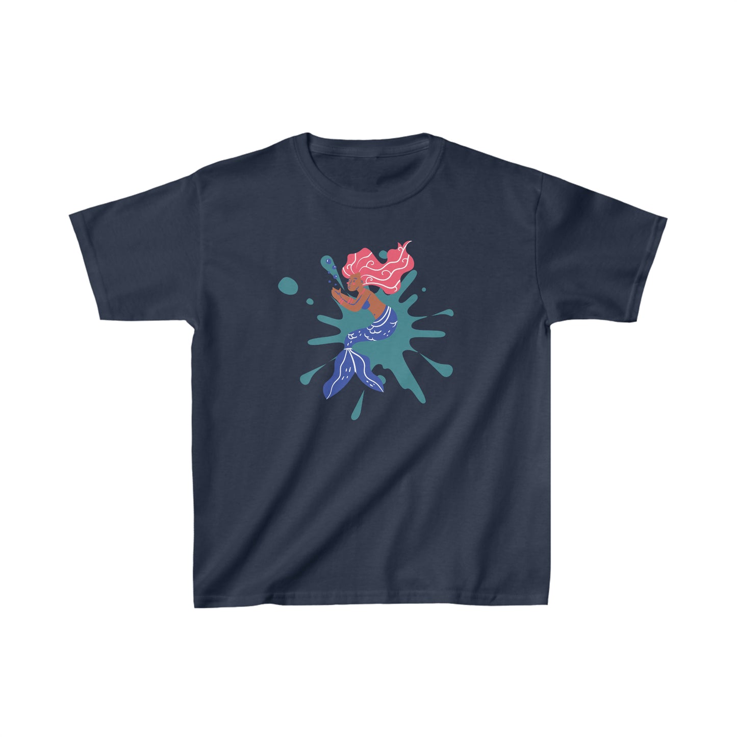 Kids Heavy Cotton™ Tee Mermaid Splash