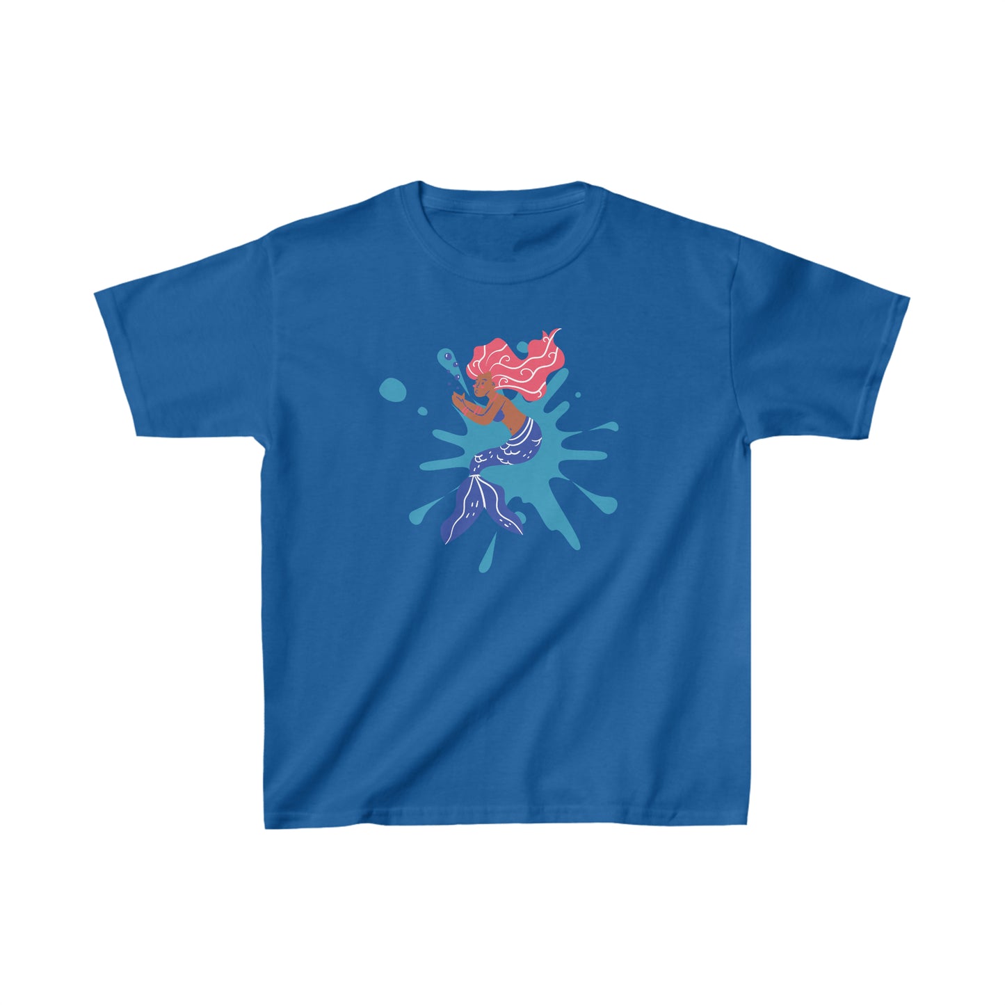 Kids Heavy Cotton™ Tee Mermaid Splash