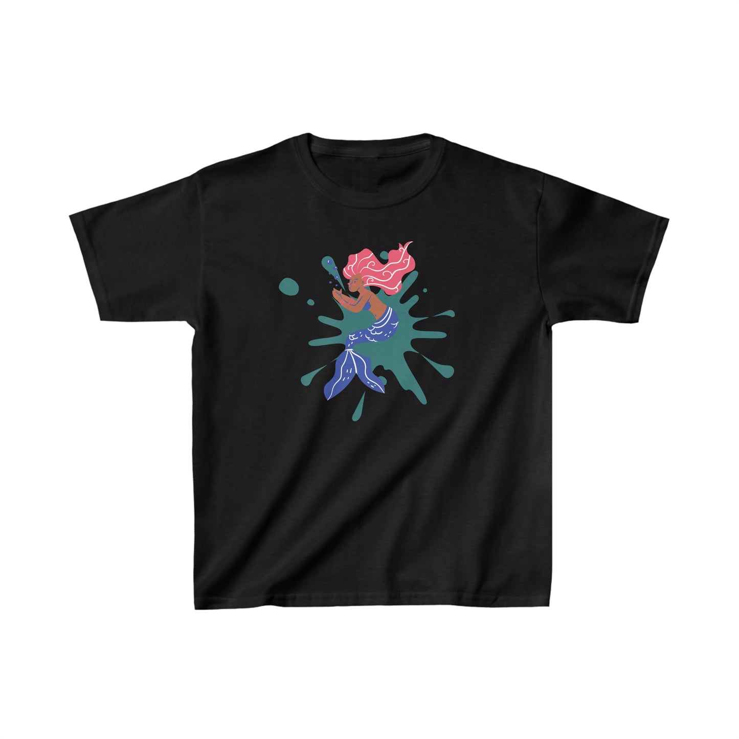 Kids Heavy Cotton™ Tee Mermaid Splash