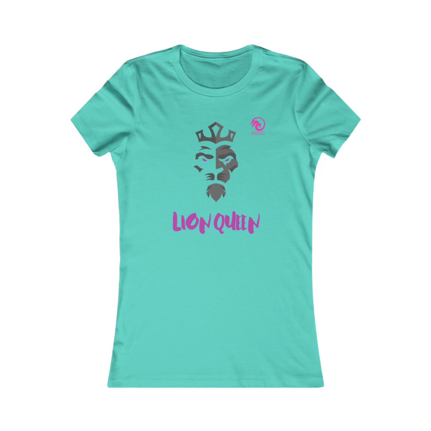 Women's Favorite Tee Lion Queen w/Logo