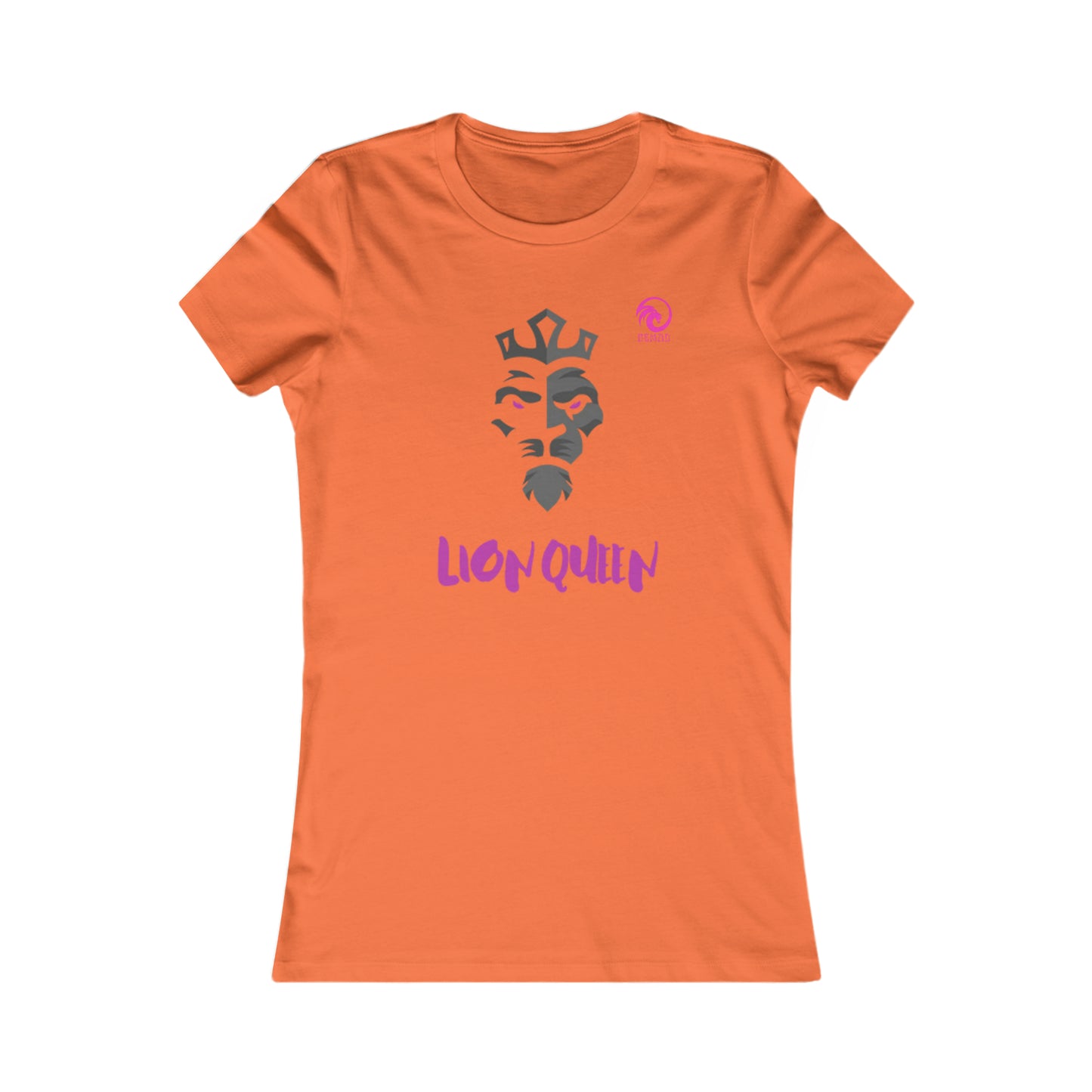 Women's Favorite Tee Lion Queen w/Logo