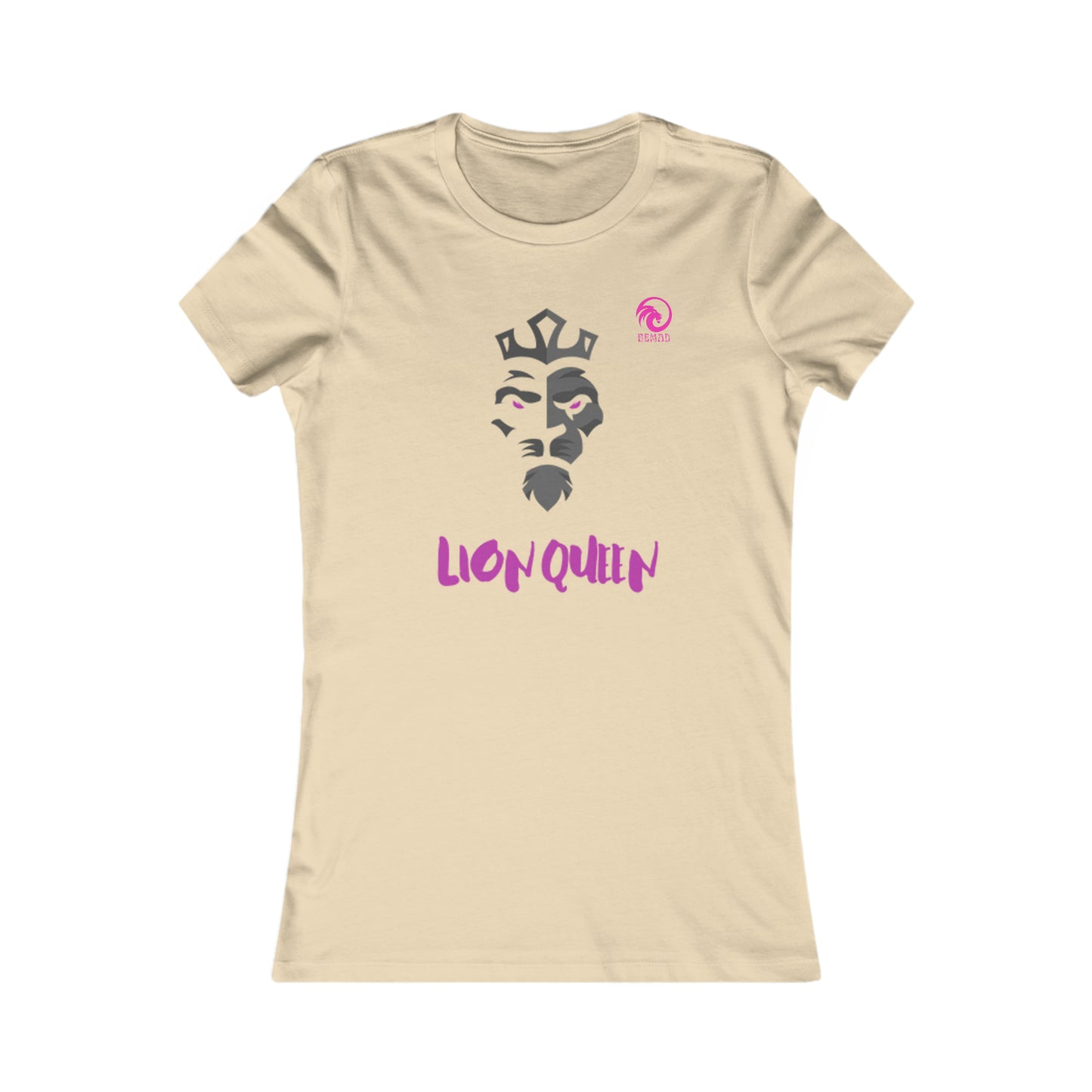 Women's Favorite Tee Lion Queen w/Logo