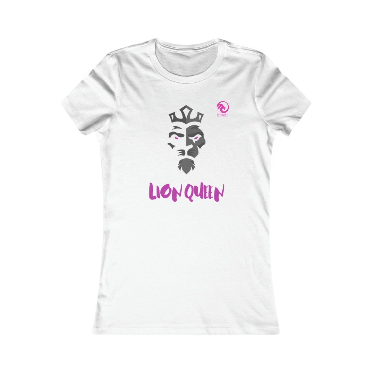 Women's Favorite Tee Lion Queen w/Logo