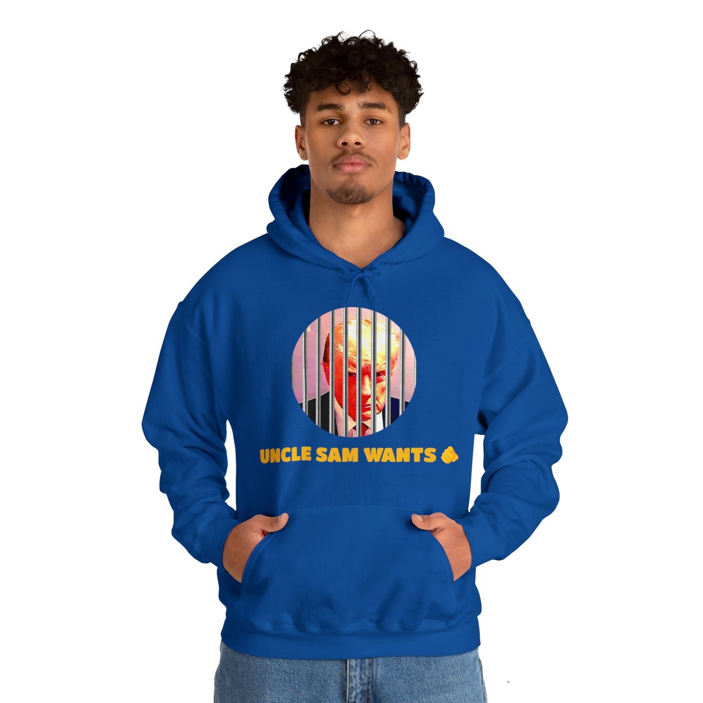 Unisex Heavy Blend™ Hooded Sweatshirt UNCLE SAM WANTS YOU