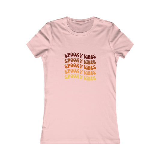 Women's Favorite Tee Spooky Vibes