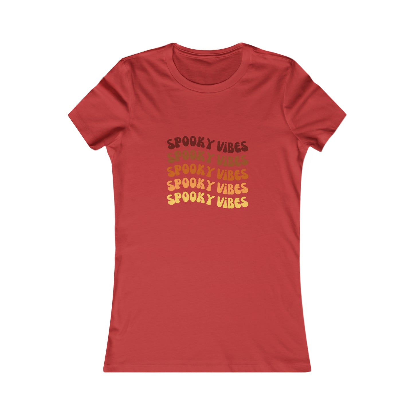 Women's Favorite Tee Spooky Vibes