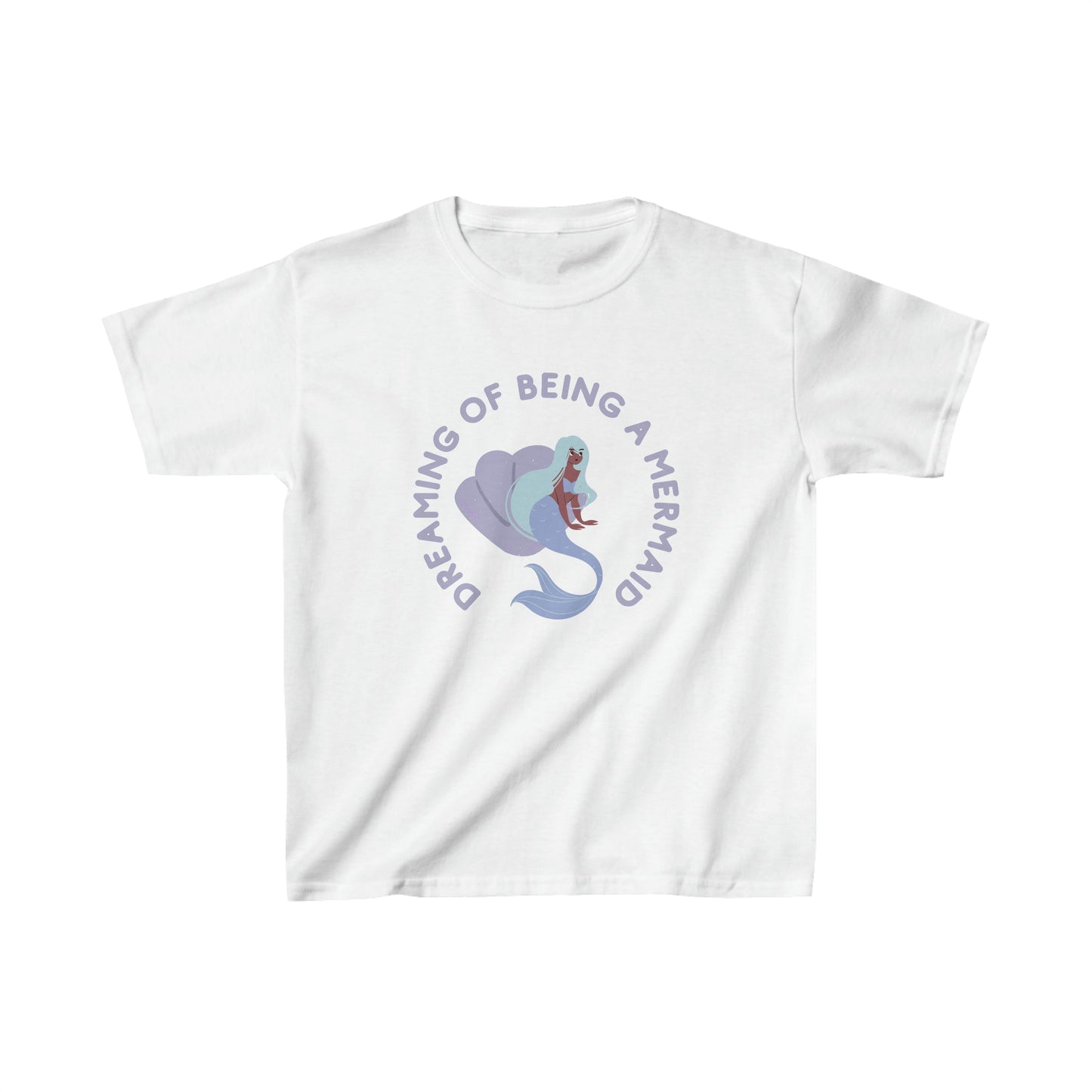 Kids Heavy Cotton™ Tee I Want To Be A Mermaid TM3LMMCIR