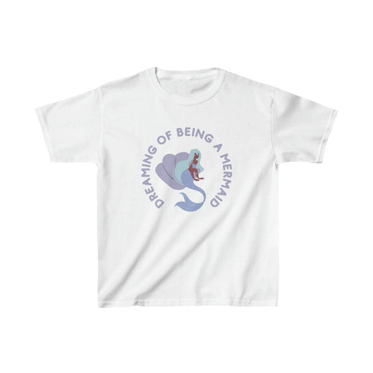 Kids Heavy Cotton™ Tee I Want To Be A Mermaid TM3LMMCIR