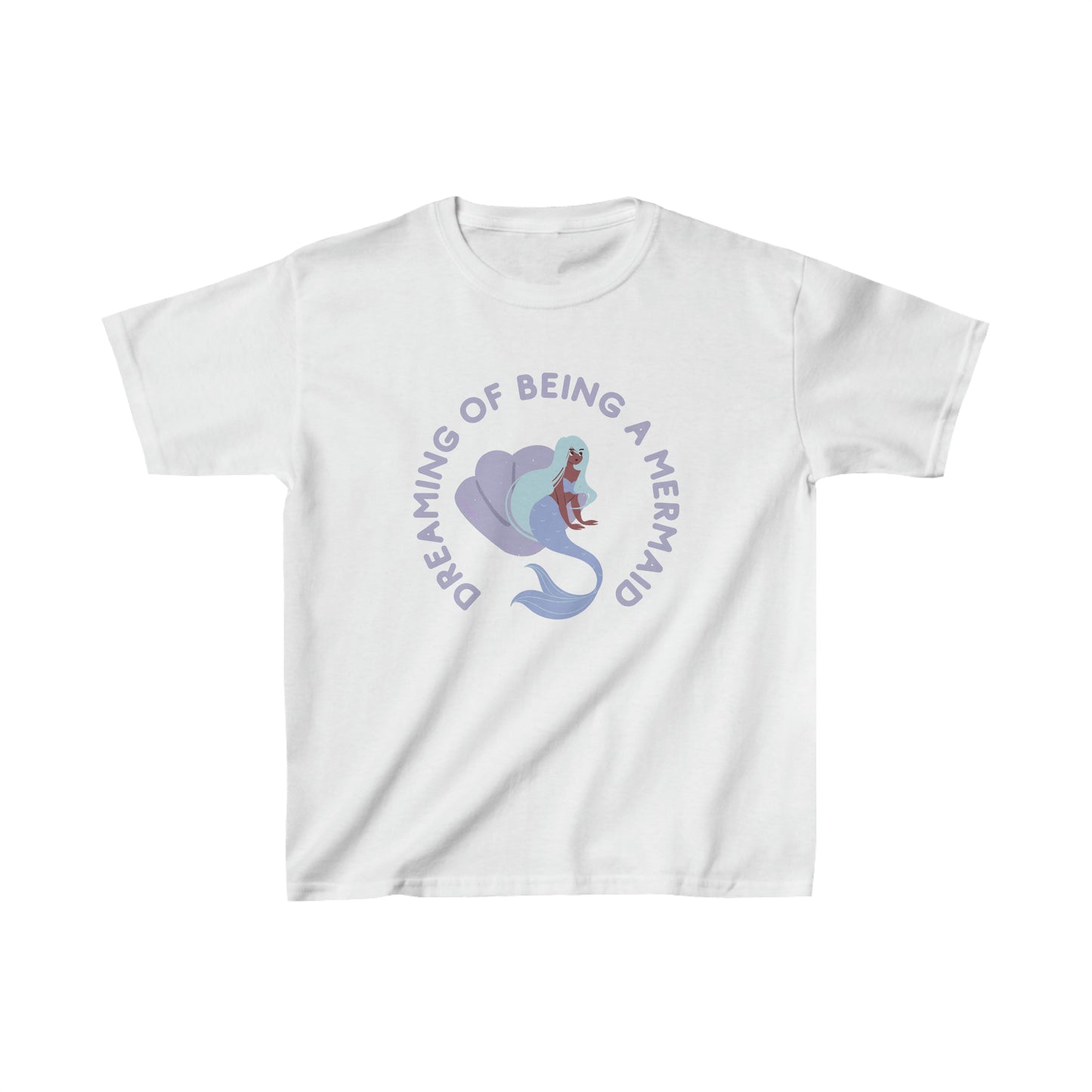 Kids Heavy Cotton™ Tee I Want To Be A Mermaid TM3LMMCIR