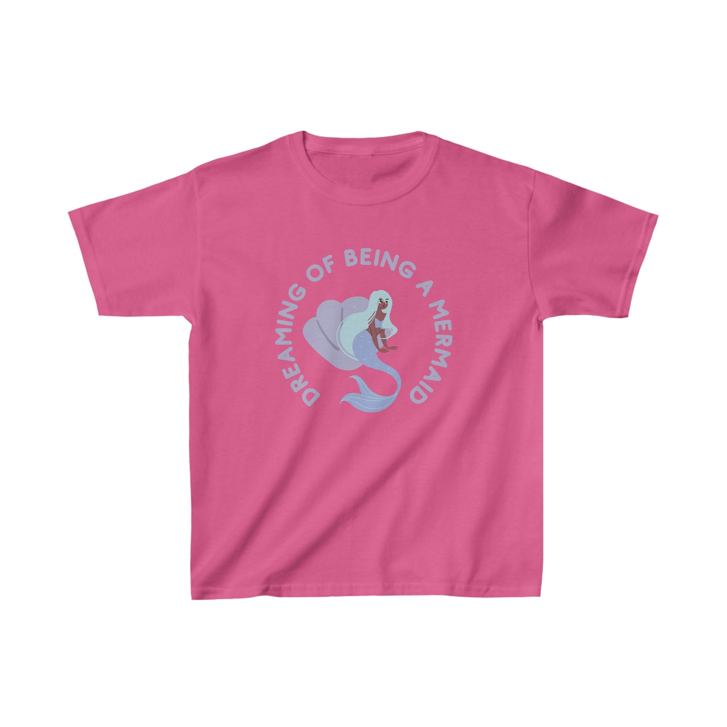 Kids Heavy Cotton™ Tee I Want To Be A Mermaid TM3LMMCIR