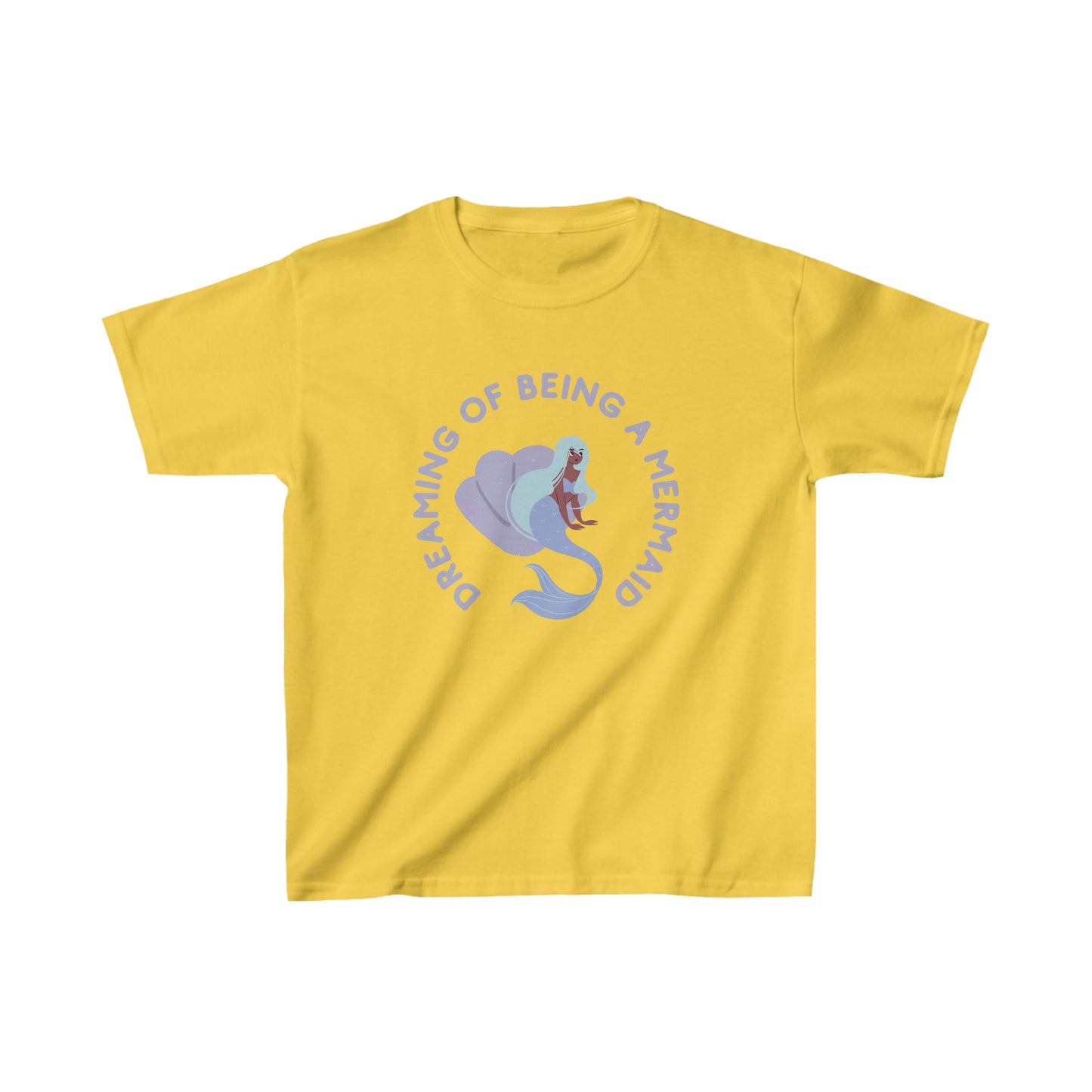 Kids Heavy Cotton™ Tee I Want To Be A Mermaid TM3LMMCIR