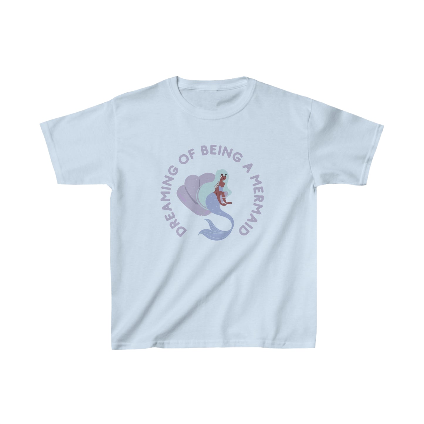 Kids Heavy Cotton™ Tee I Want To Be A Mermaid TM3LMMCIR