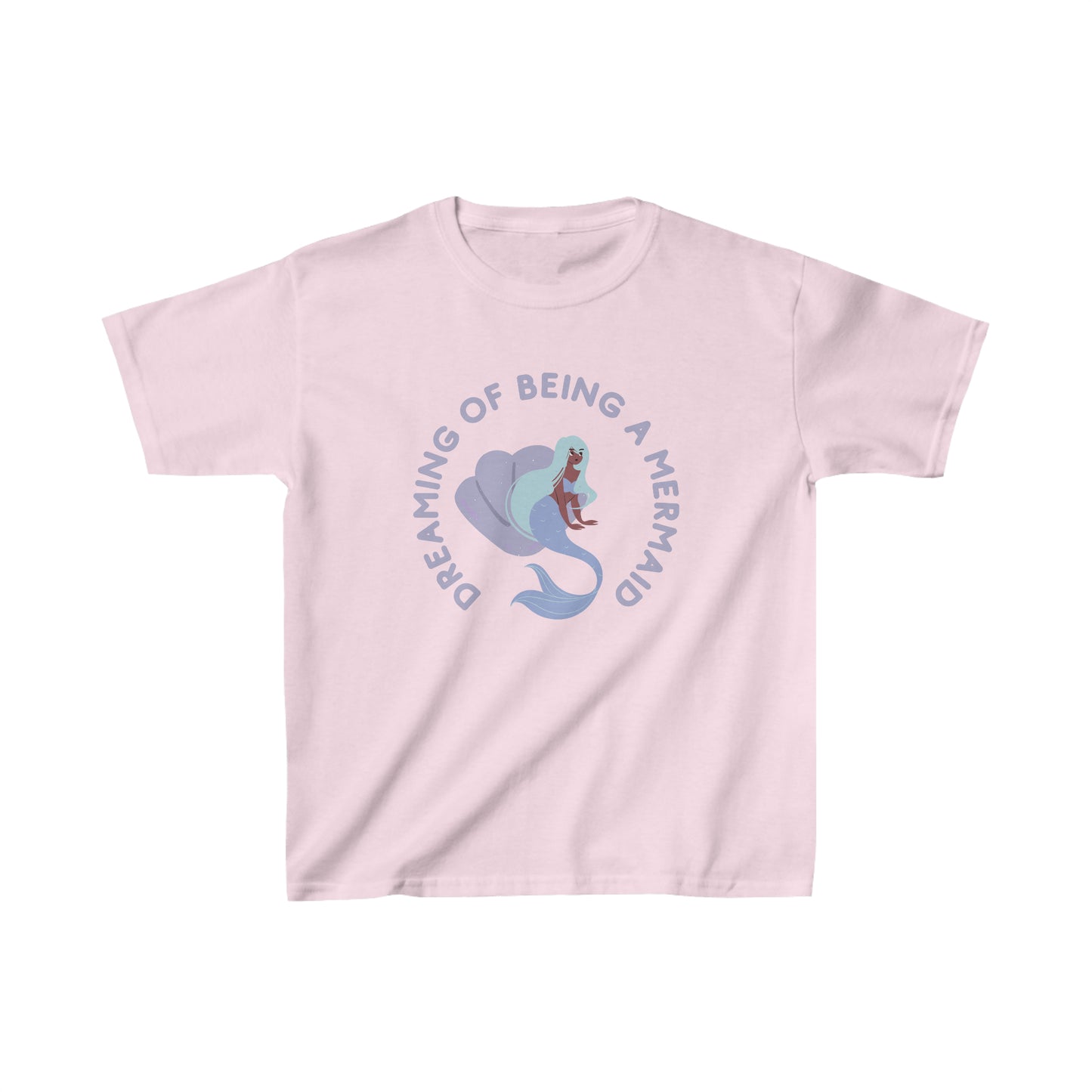 Kids Heavy Cotton™ Tee I Want To Be A Mermaid TM3LMMCIR