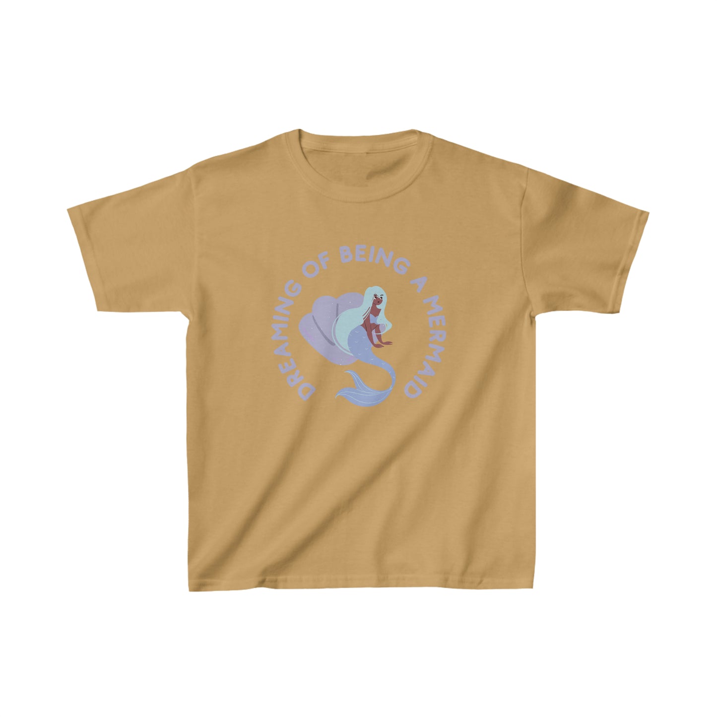 Kids Heavy Cotton™ Tee I Want To Be A Mermaid TM3LMMCIR