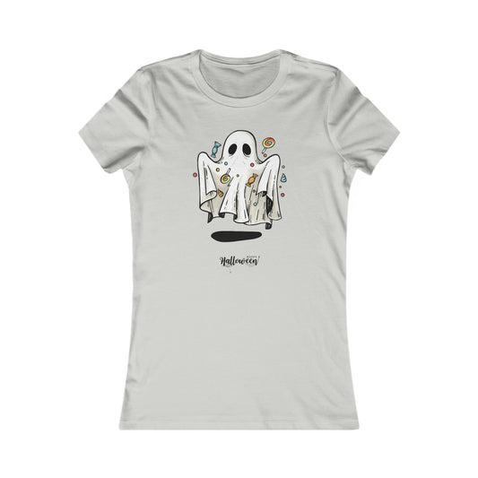 Women's Favorite Tee Ghost Halloween