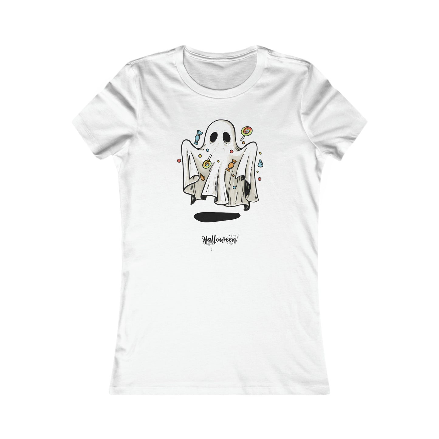 Women's Favorite Tee Ghost Halloween