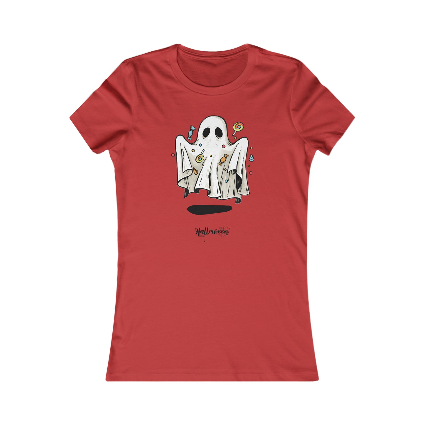 Women's Favorite Tee Ghost Halloween