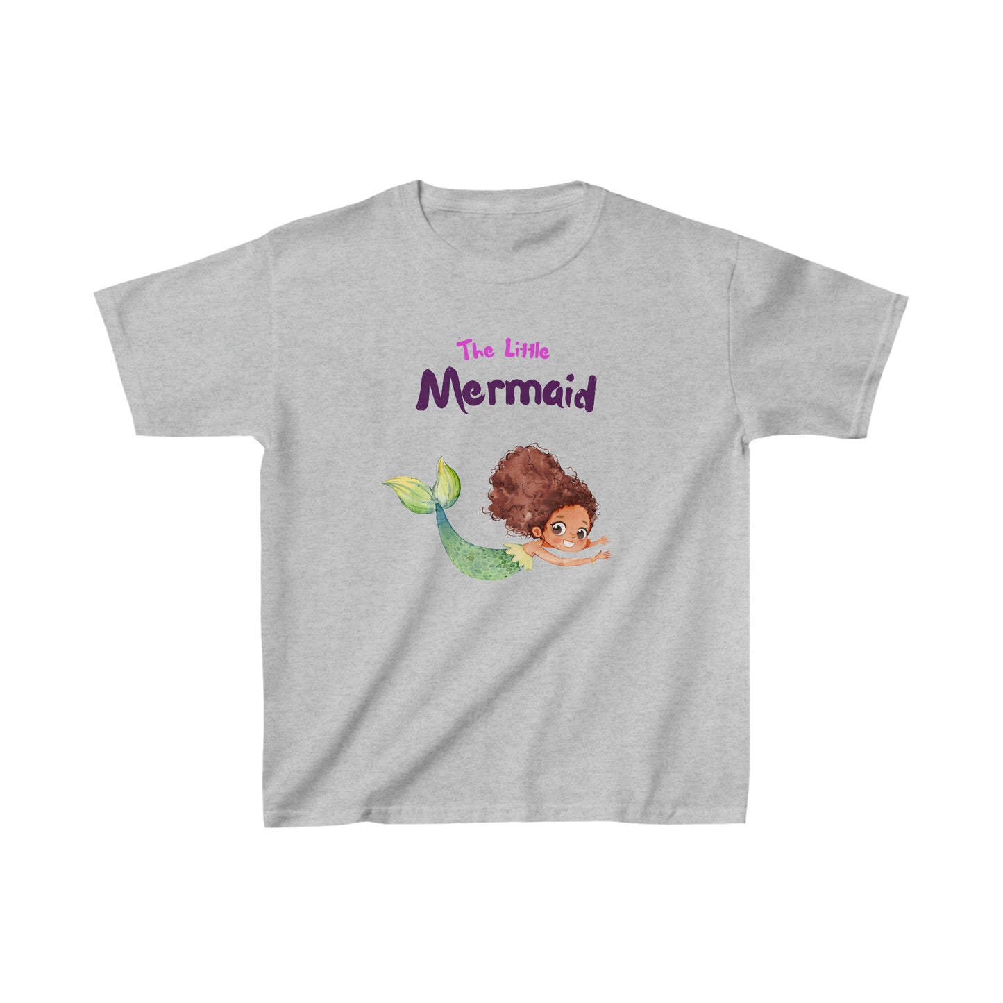 Kids Heavy Cotton™ Tee Little Mermaid Simming