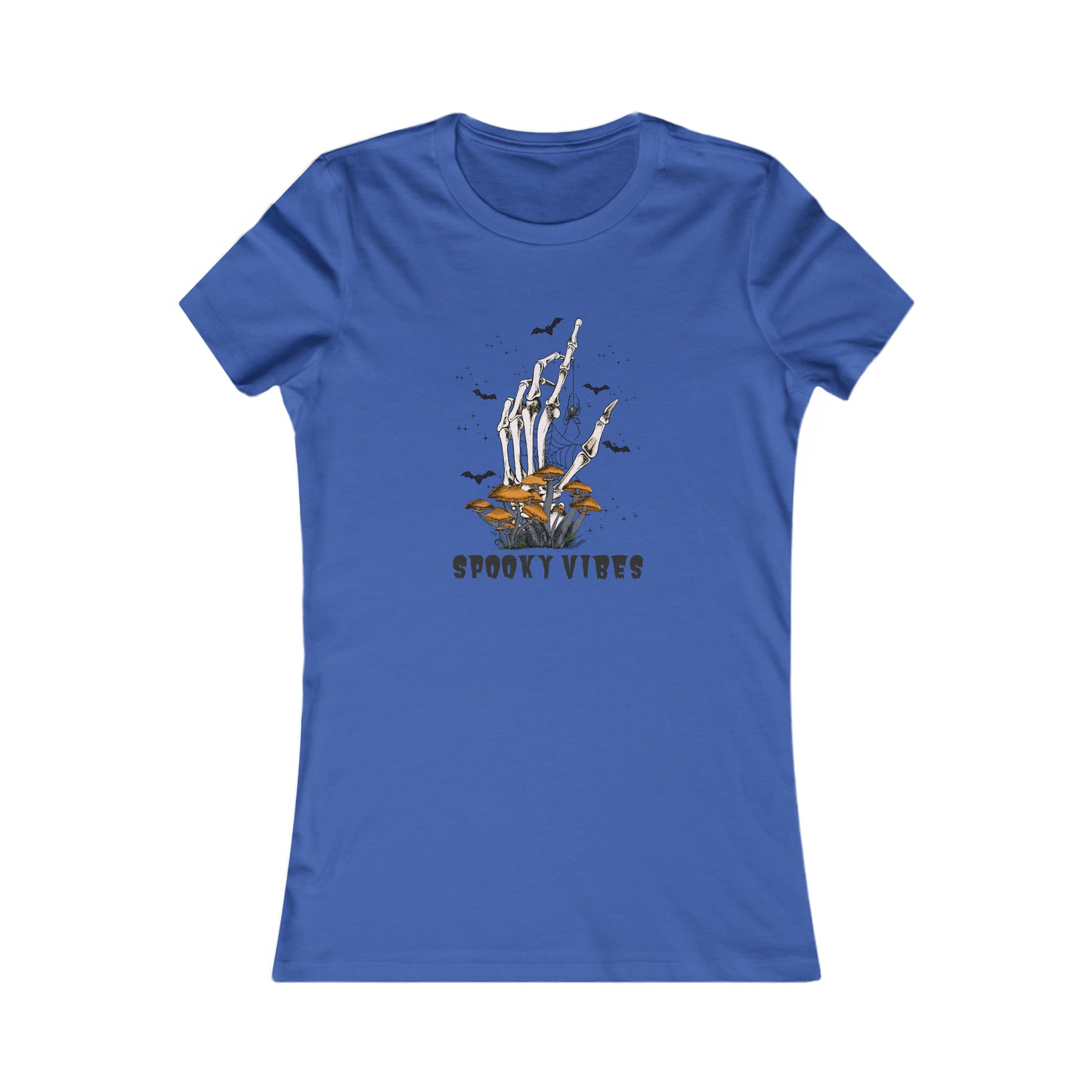 Women's Favorite Tee Spooky Vibes Hand