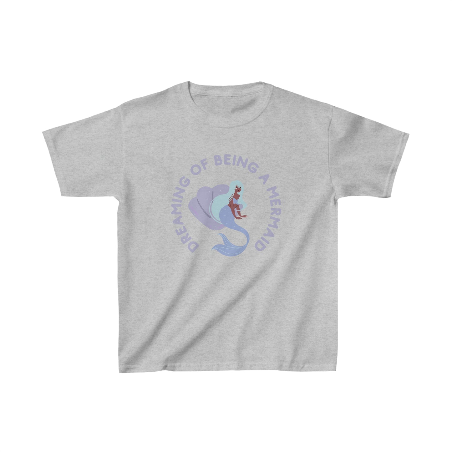 Kids Heavy Cotton™ Tee I Want To Be A Mermaid TM3LMMCIR