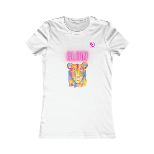 Women's Favorite Tee Lion Glow