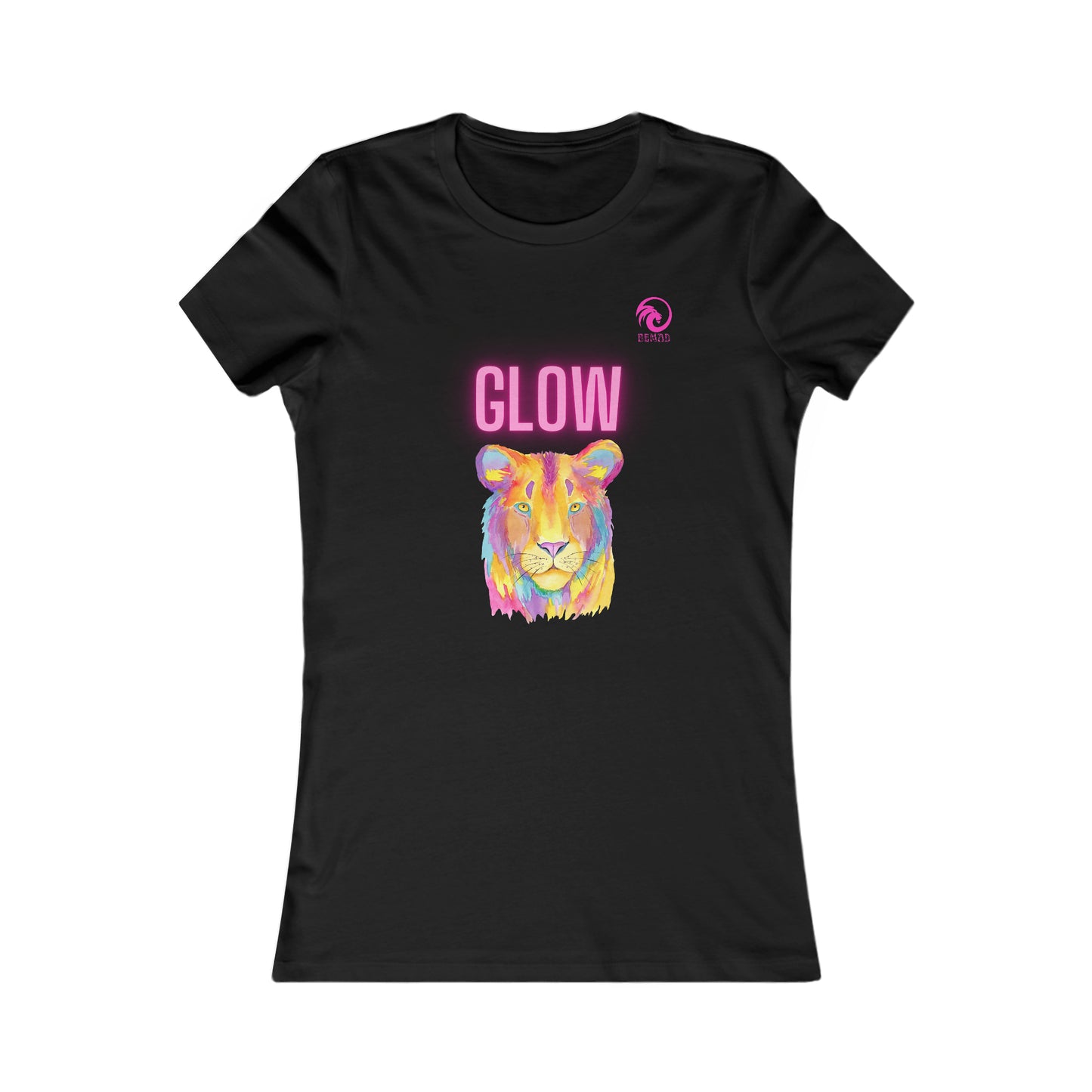 Women's Favorite Tee Lion Glow