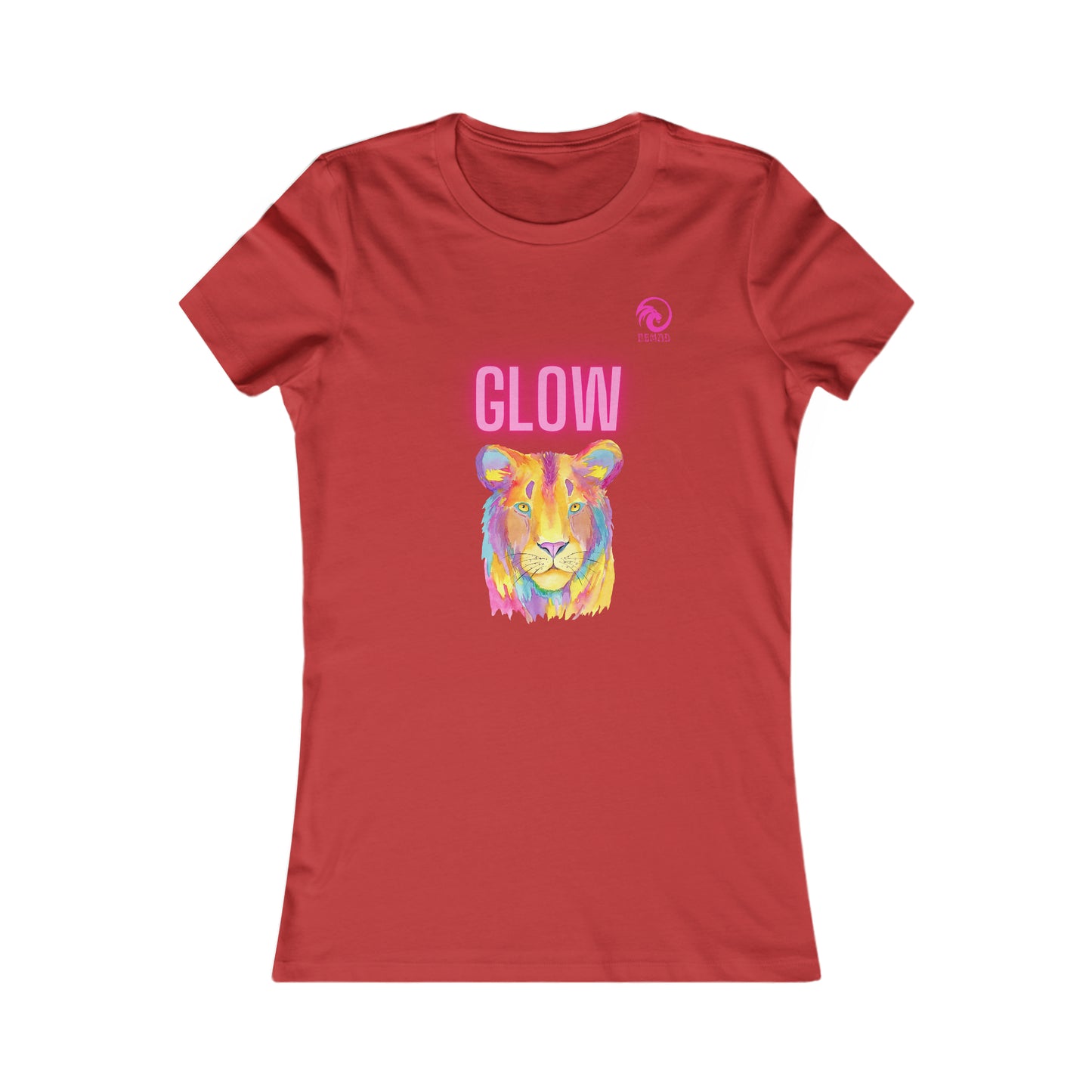 Women's Favorite Tee Lion Glow