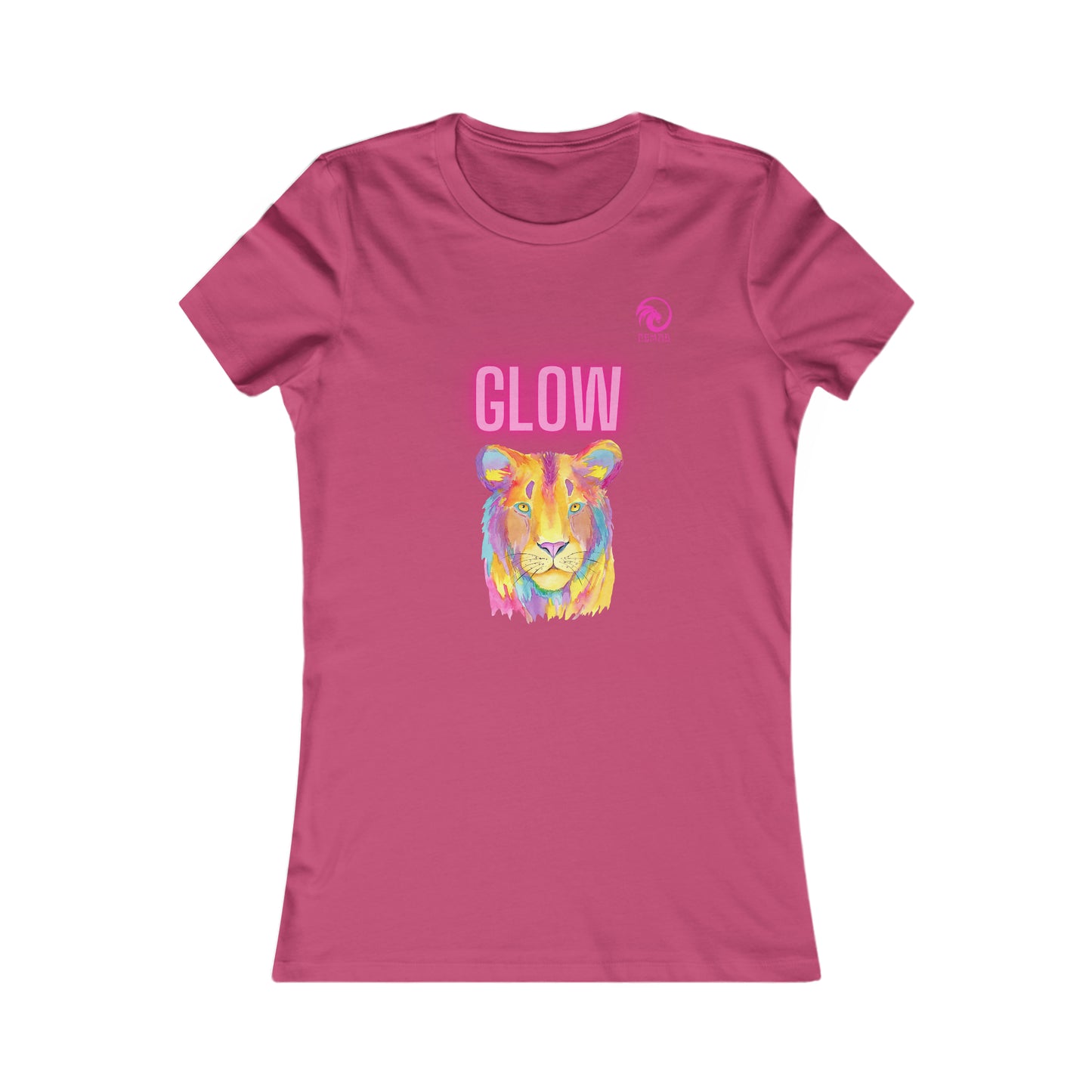 Women's Favorite Tee Lion Glow